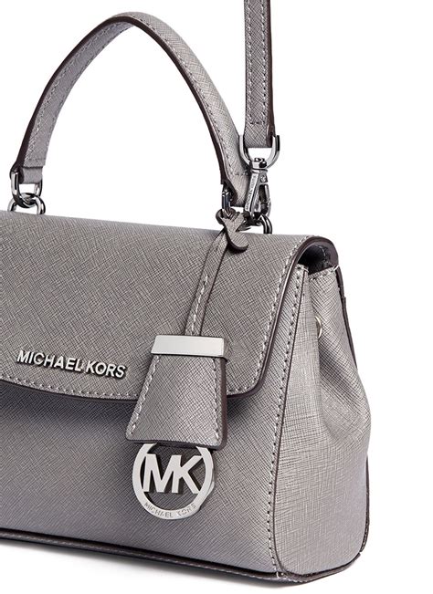 gray michael kors bag|michael kors handbags small gray.